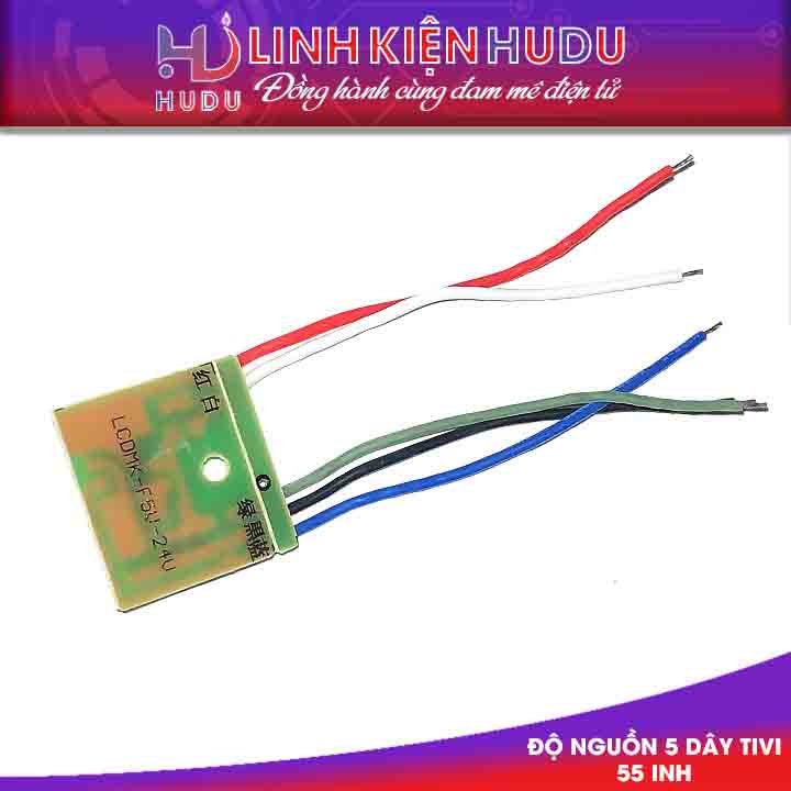 Độ nguồn 5 dây tivi từ 55 inch trở xuống